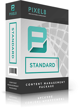 box package standard content management pixel8 web solutions